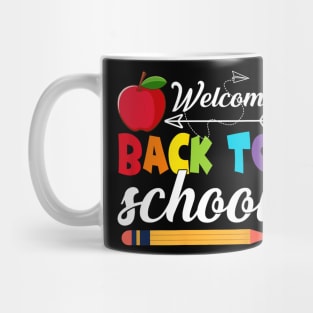 Funny Welcome Back To School First Day Of School Teachers Mug